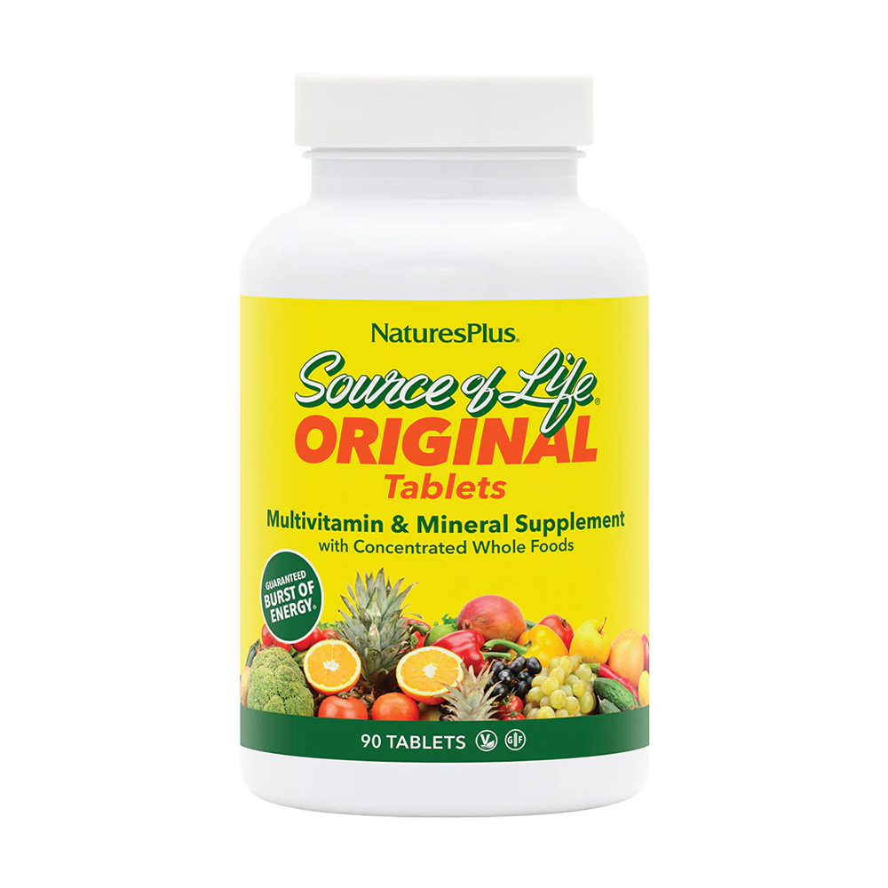 Мультивітаміни та мінерали Natures Plus Source of Life Multi-Vitamin &amp; Mineral Supplement, 90 таблеток